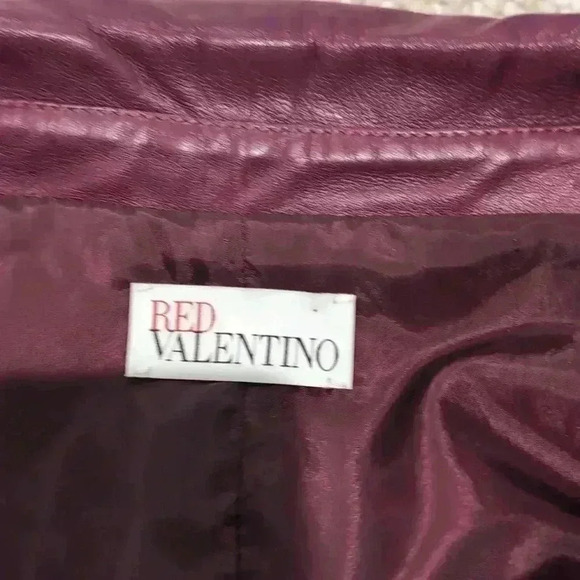 Red Valentino cropped leather jacket - Picture 11 of 17